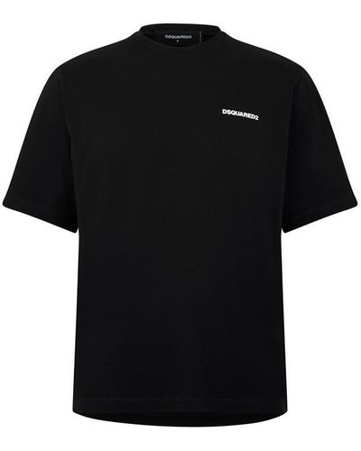 DSquared² Loose Fit Tee - Black