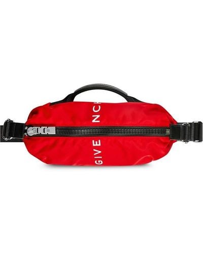 Givenchy Giv Zip Bumbag Sn34 - Red