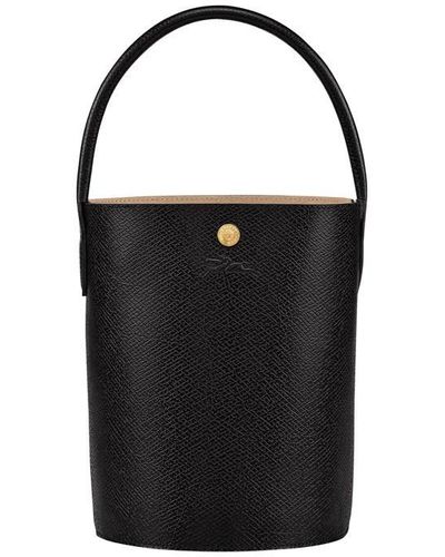 Longchamp Epure Crossbody Bucket - Black