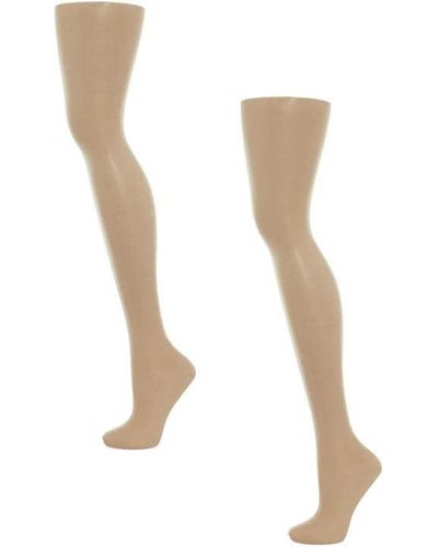 Wolford 8 Denier 2 Per Pack Tights - White