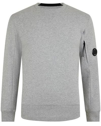 C.P. Company Heavyweight Lens Sweatshirt - Grey