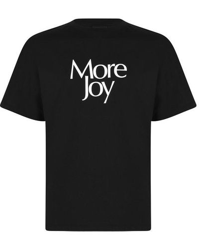 More Joy Logo T Shirt - Black