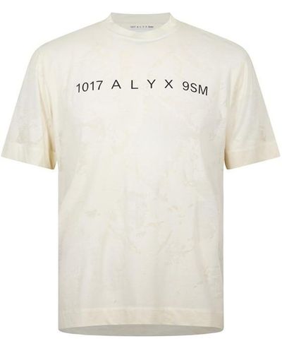 1017 ALYX 9SM Alyx Graph Ss Tee Sn42 - White