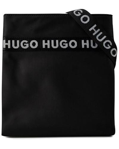 HUGO Logo Crosszip Sn43 - Black