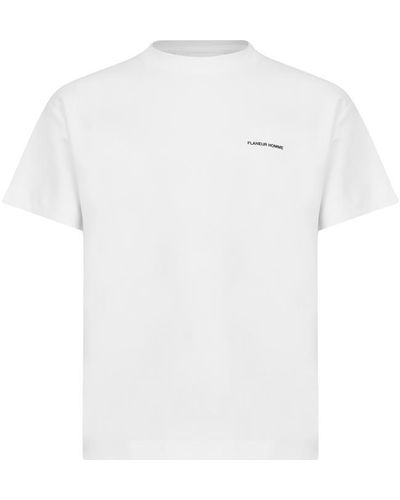 FLANEUR HOMME Essential T Shirt - White