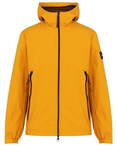 Calvin Klein Recycled Nylon Hooded Jacket - Yellow