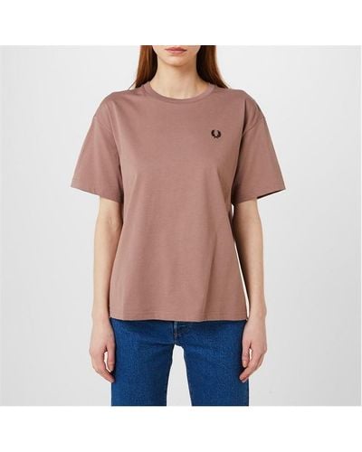 Fred Perry Fred Crew T Ld00 - Pink