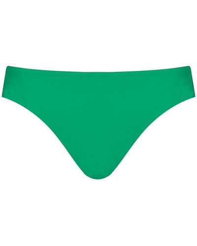 Maison Lejaby Nouvelle Vague Thong Bikini Bottoms - Green