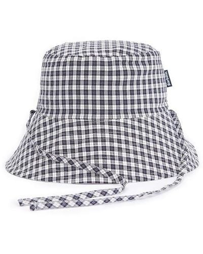 Barbour Kilburn Reversible Bucket Hat - White