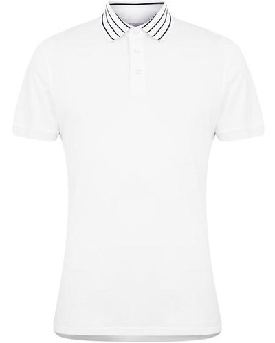 Orlebar Brown Dominic Stripe Polo Shirt - White