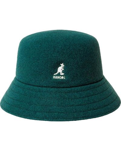 Kangol Wool Lahnich Bucket Hat - Green