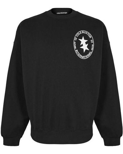 Cole Buxton Cb International Crest Sweatshirt - Black