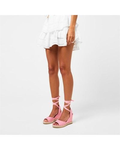 COACH Page Wedge Sandals - Pink