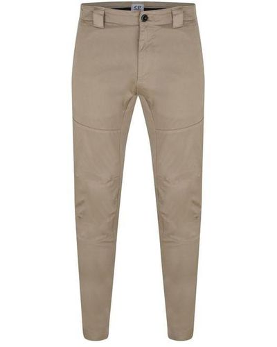 C.P. Company Cp Strtch Satn Trousers Sn99 - Grey
