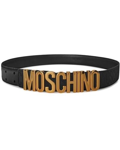 Moschino Ao Logo Blt Sn05 - Black