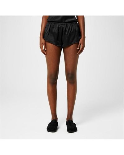 Asceno Venice Silk Shorts - Black