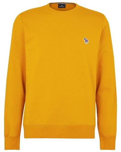 PS by Paul Smith Zebra Crew Sweatshirt - Yellow