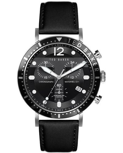 Ted Baker Chrononograph Watch - Black