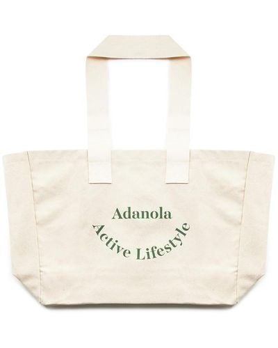 ADANOLA Active Lifestyle Tote Bag - White