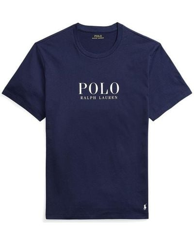 Polo Ralph Lauren Box Logo T Shirt - Blue
