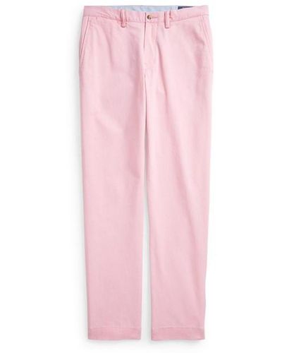 Polo Ralph Lauren Bedford Flat Trousers - Pink