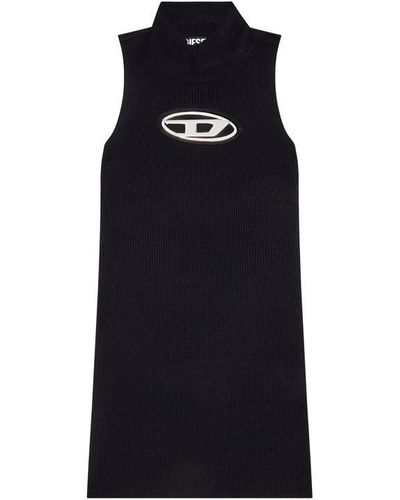 DIESEL M-onerva Mini Length Dress - Black