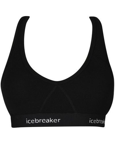 Icebreaker Sprite Racerback Bra - Black