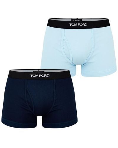 Tom Ford Boxer Briefs 2-pack - Blue