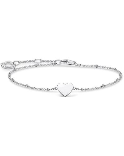 Thomas Sabo Sabo Charming Heart Bracelet - Metallic