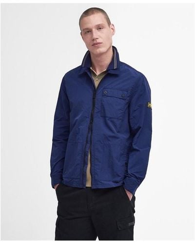 Barbour Inlet Overshirt - Blue