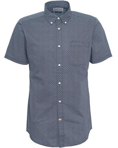 Barbour Shell Tailored Shirt - Blue