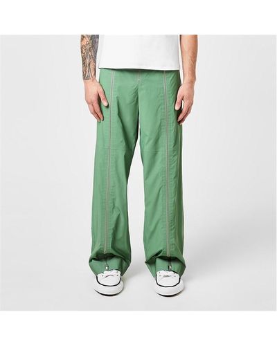 Jil Sander Jsr Zip Trouser Sn34 - Green