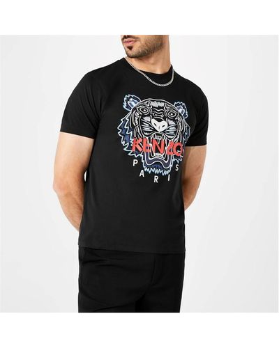 KENZO Tiger Head T-shirt - Black