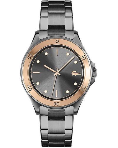 Lacoste Stainless Steel Fashion Analogue Quartz Watch - Metallic
