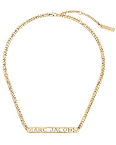 Marc Jacobs The Monogram Chain Necklace - Metallic