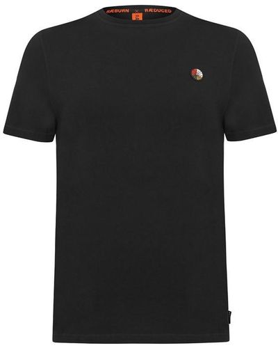 RÆBURN Short Sleeve T Shirt - Black