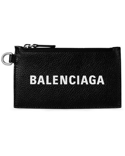 Balenciaga Bal Card Holdr Sn42 - Black
