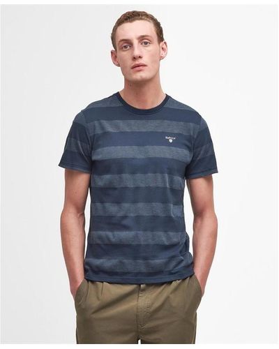 Barbour Stenton Striped T-shirt - Blue
