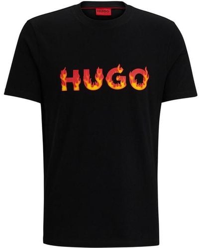HUGO Danda T-shirt - Black