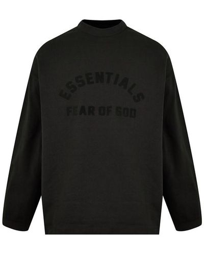 Fear Of God Fge Ls Tee Sn42 - Black