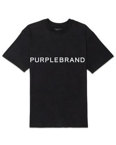 Purple Brand Pur. Back Print Logo Sn44 - Black