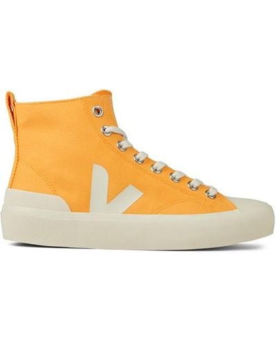 Veja Pierre High-top Trainers - Yellow