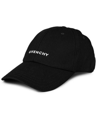 Givenchy Curved Logo Cap - Black