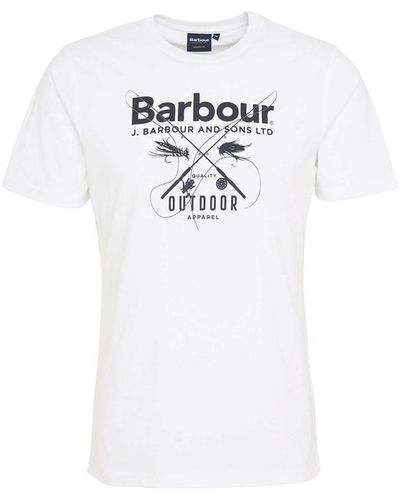 Barbour Fly Graphic T-shirt - White