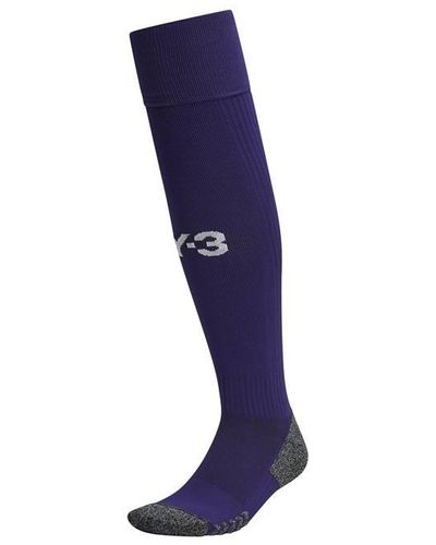 Y-3 X Real Madrid Fourth Kit Socks 2023 2024 - Blue