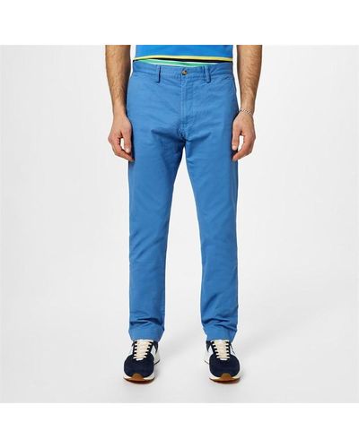Polo Ralph Lauren Bedford Flat Trousers - Blue