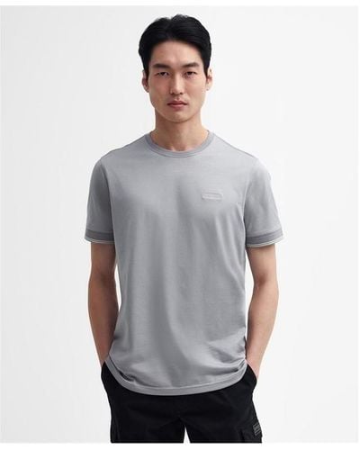 Barbour Philip Tipped T-shirt - Grey