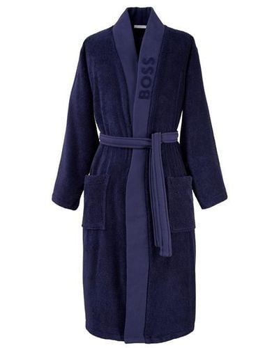 BOSS Plain Kimono - Blue
