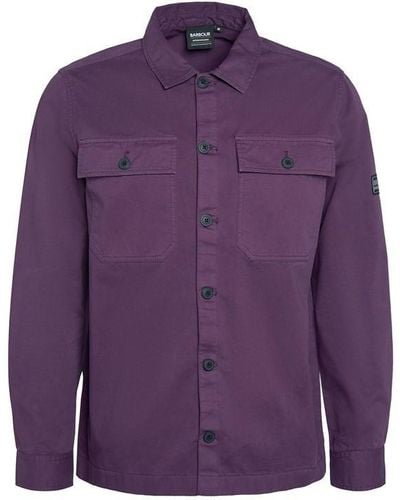 Barbour Adey Overshirt - Purple