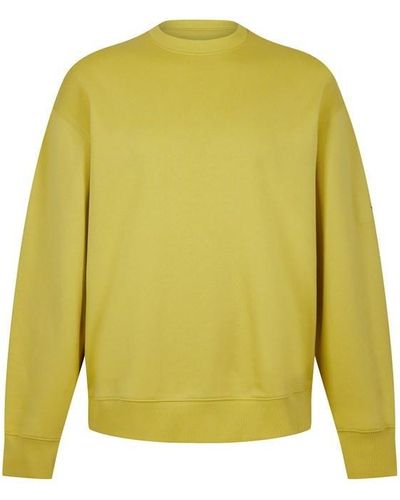 Y-3 Terry Crew Sweatshirt - Yellow